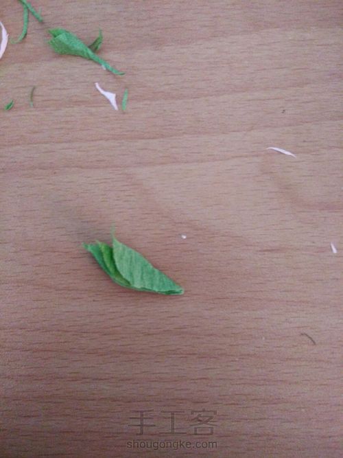 褶皱纸,牡丹花教程 第15步