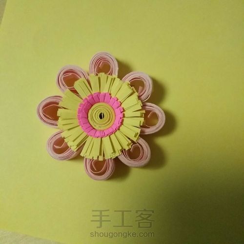 衍纸。。花🌸 第6步