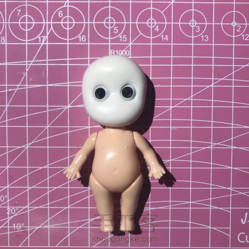 两种树脂粘土捏脸的方法 大放送! 第8步