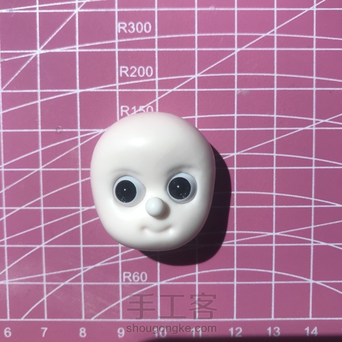 两种树脂粘土捏脸的方法 大放送! 第10步