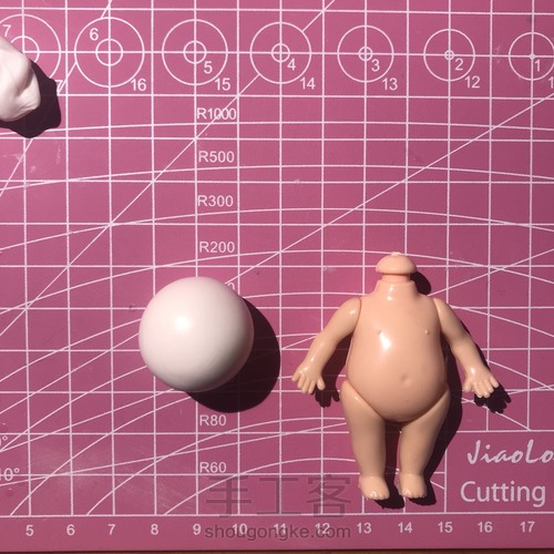 两种树脂粘土捏脸的方法 大放送! 第14步