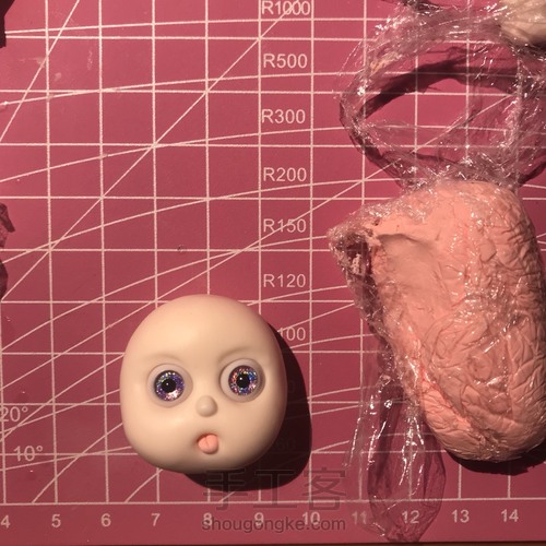 两种树脂粘土捏脸的方法 大放送! 第24步