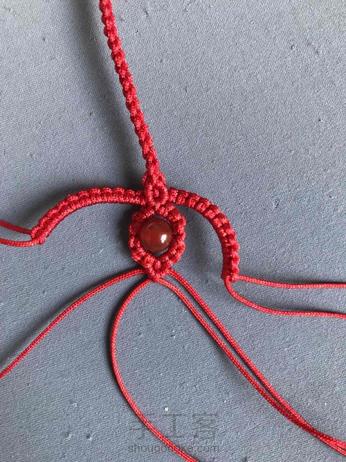 四股辫尾扣(二) 第12步