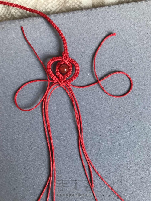 四股辫尾扣（二） 第13步