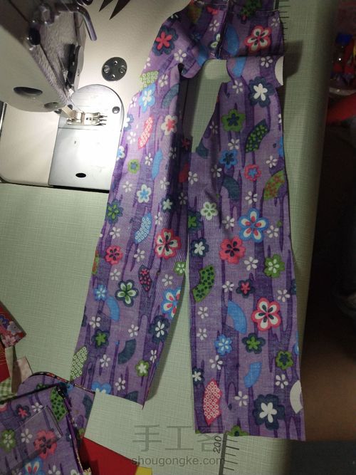 bjd振袖和服做法 第10步