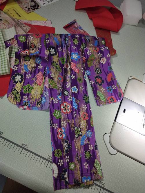 bjd振袖和服做法 第22步