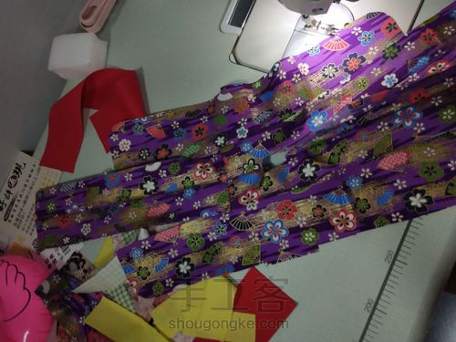 bjd振袖和服做法 第24步