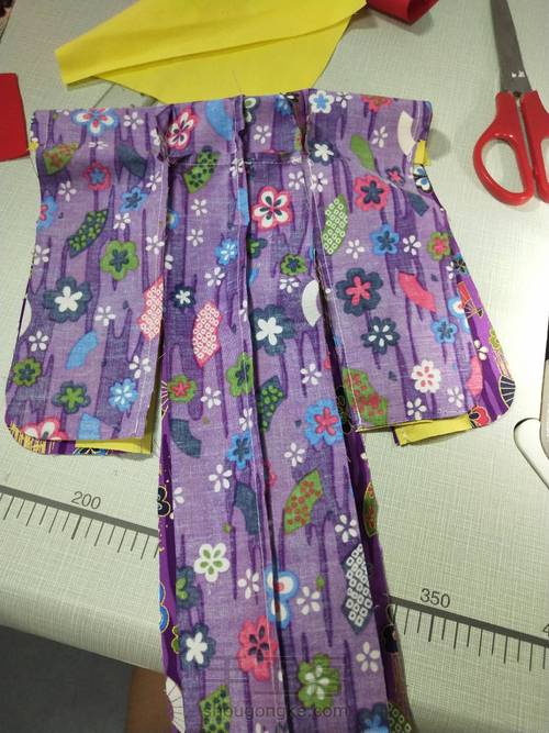 bjd振袖和服做法 第31步