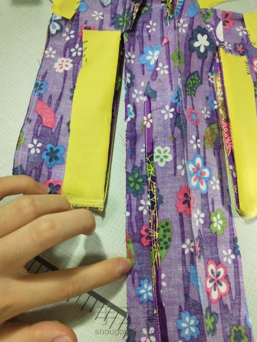 bjd振袖和服做法 第38步