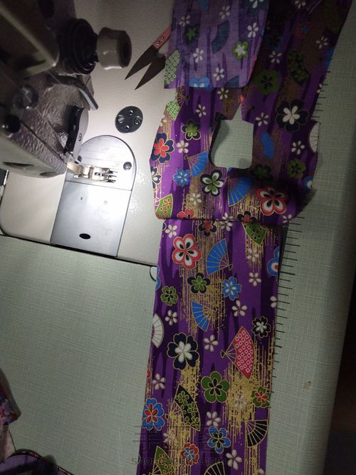 bjd振袖和服做法 第4步