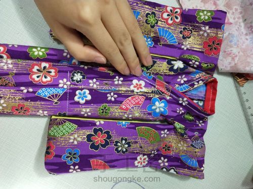 bjd振袖和服做法 第59步