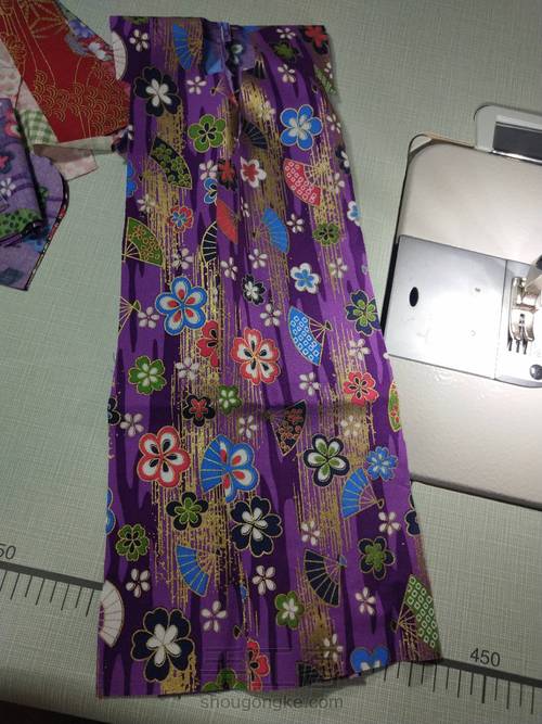 bjd振袖和服做法 第9步