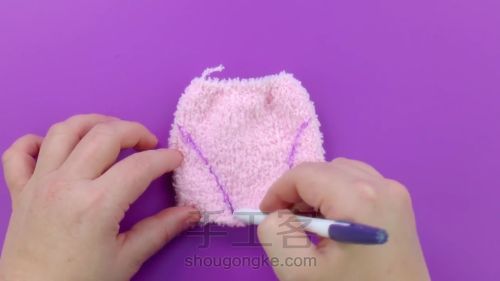 DIY可爱独角兽笔袋💕 第34步