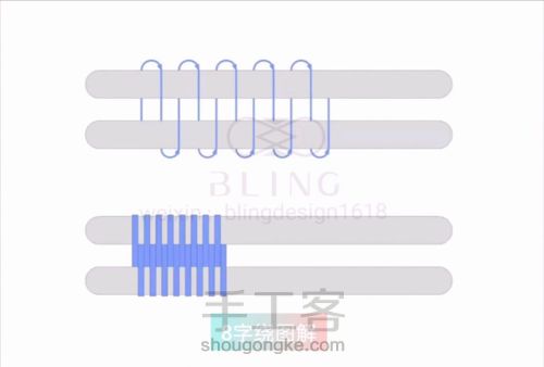 【mini蟹】绕线吊坠教程 第4步