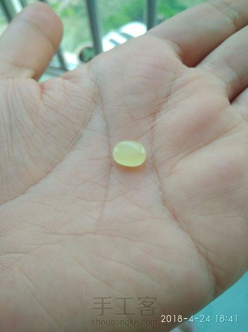 蜜蜡戒指 第5步