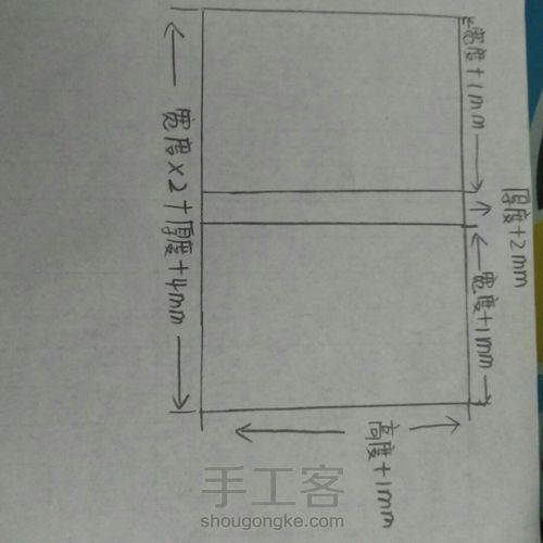 迷你小本子 第2步