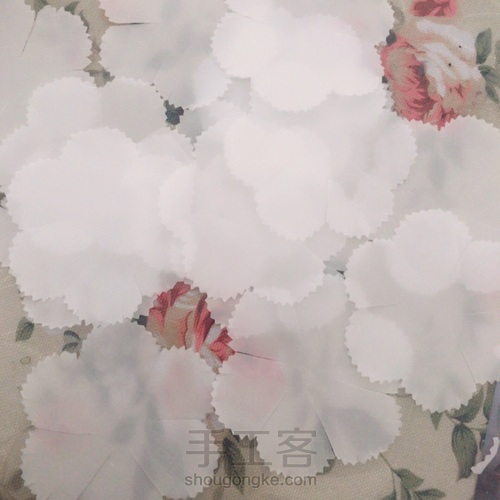 烫花、造花 康乃馨 第1步