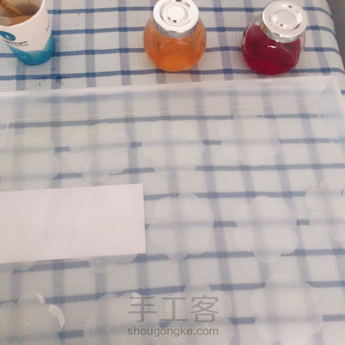 烫花、造花 康乃馨 第2步