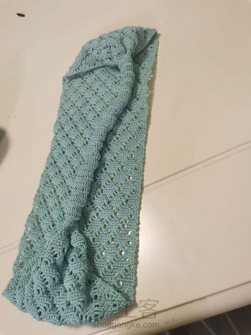 钩针发带—金票线书 第10步