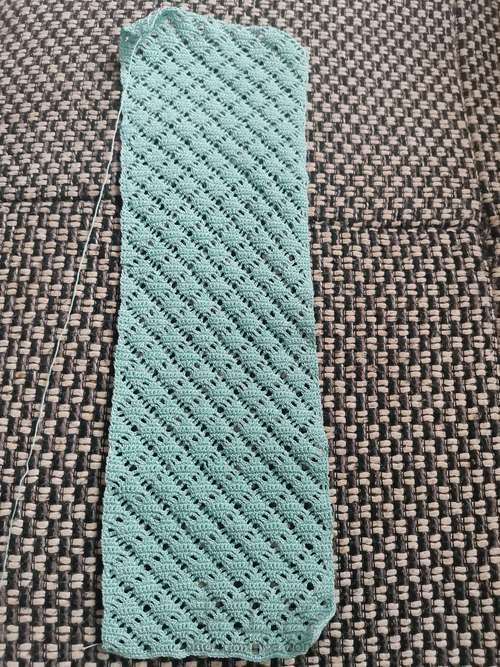 钩针发带—金票线书 第4步