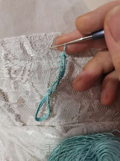 原创珠珠娃裙 第1步