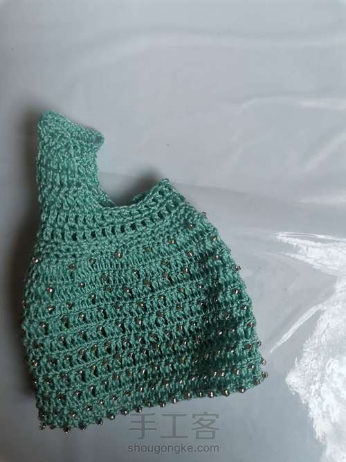 原创珠珠娃裙 第4步