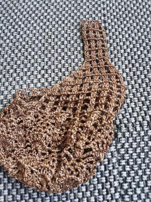 菠萝花小包包 第4步