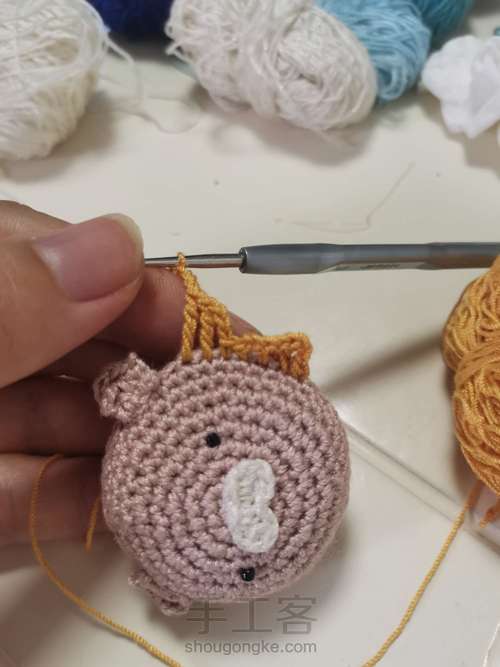 小狮子发圈 第6步