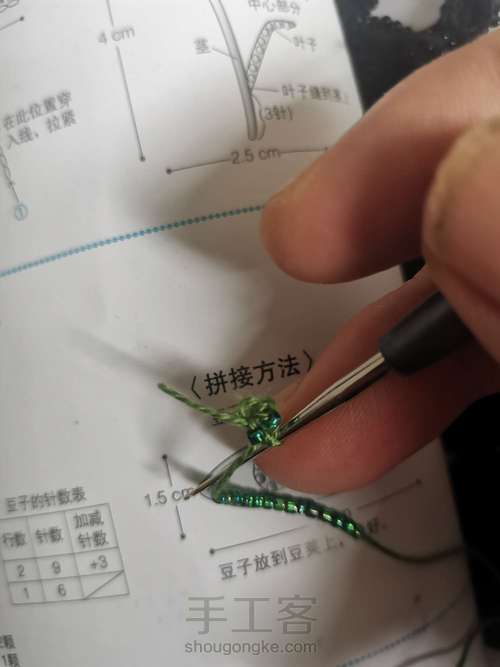 豌豆发夹 第2步