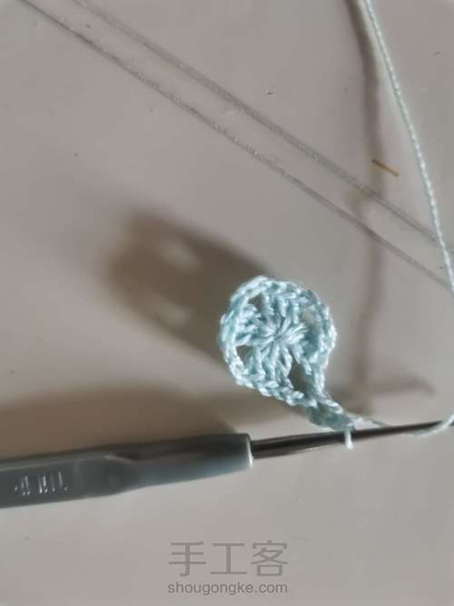 祖母格蝴蝶结 第1步