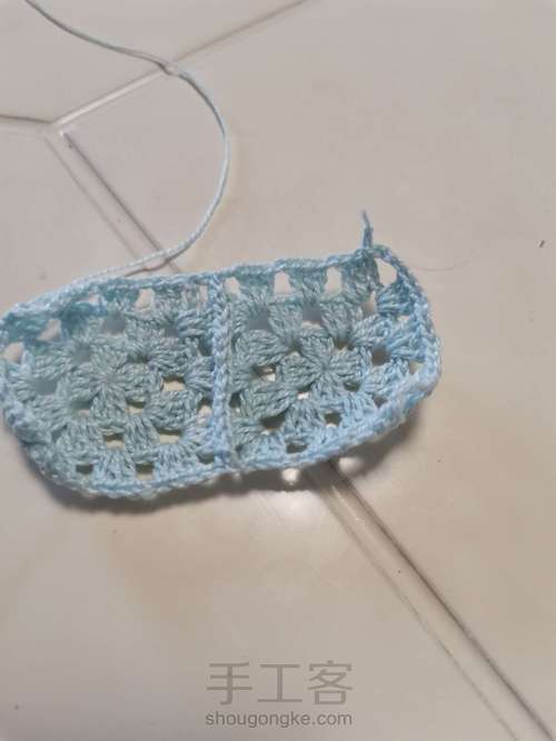 祖母格蝴蝶结 第4步