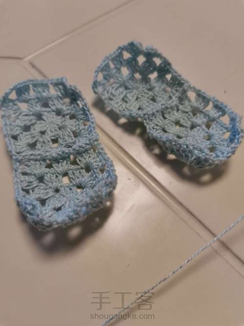 祖母格蝴蝶结 第5步