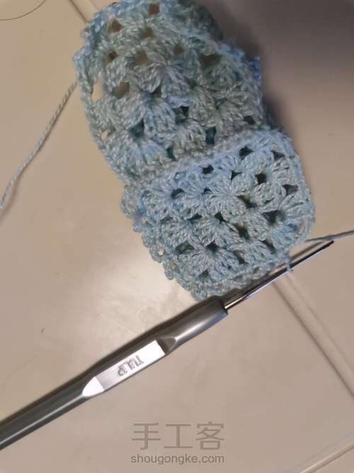 祖母格蝴蝶结 第6步