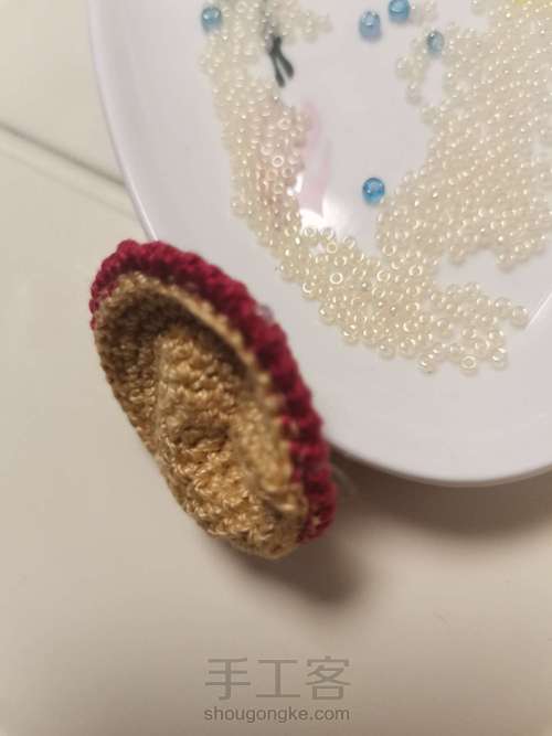 小蘑菇胸针 第5步