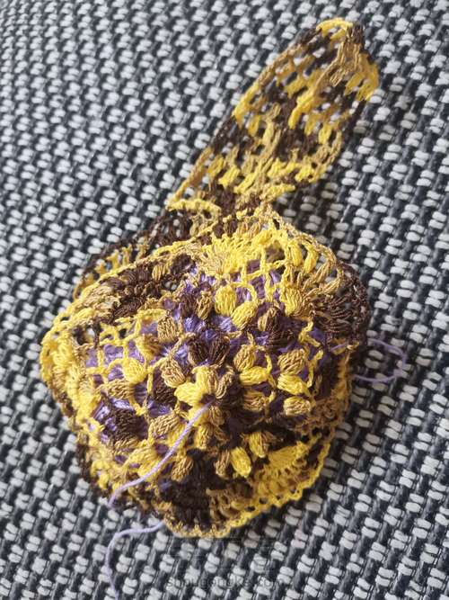 装线球的袋袋 第5步