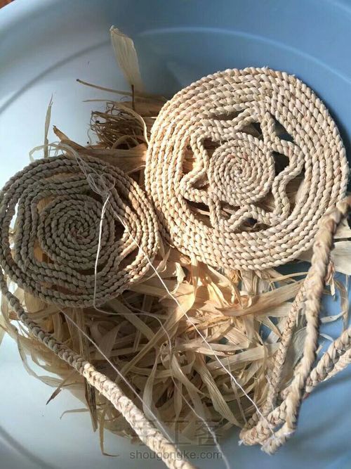 玉米皮幻化手作 第1步