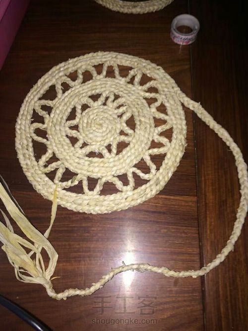 玉米皮幻化手作 第2步