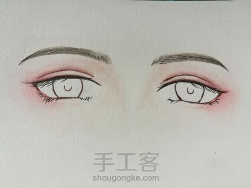 动漫眼睛 第5步