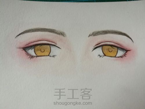 动漫眼睛 第6步