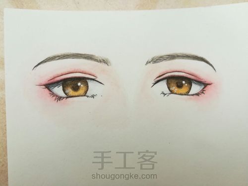 动漫眼睛 第9步