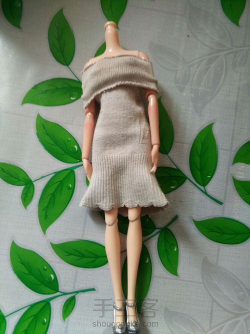 袜子改造，秒变娃娃衣。 第10步