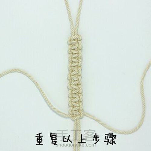 基本结--双向平结 第10步