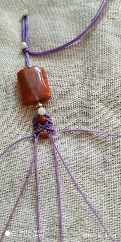 南红手链 第18步