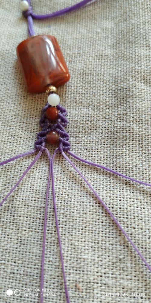 南红手链 第22步