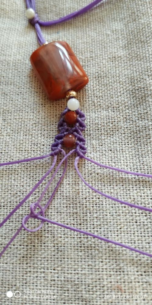 南红手链 第24步