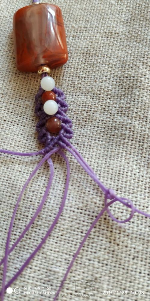 南红手链 第26步