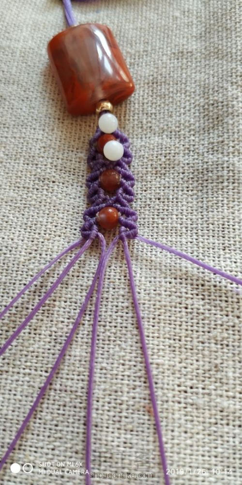 南红手链 第32步