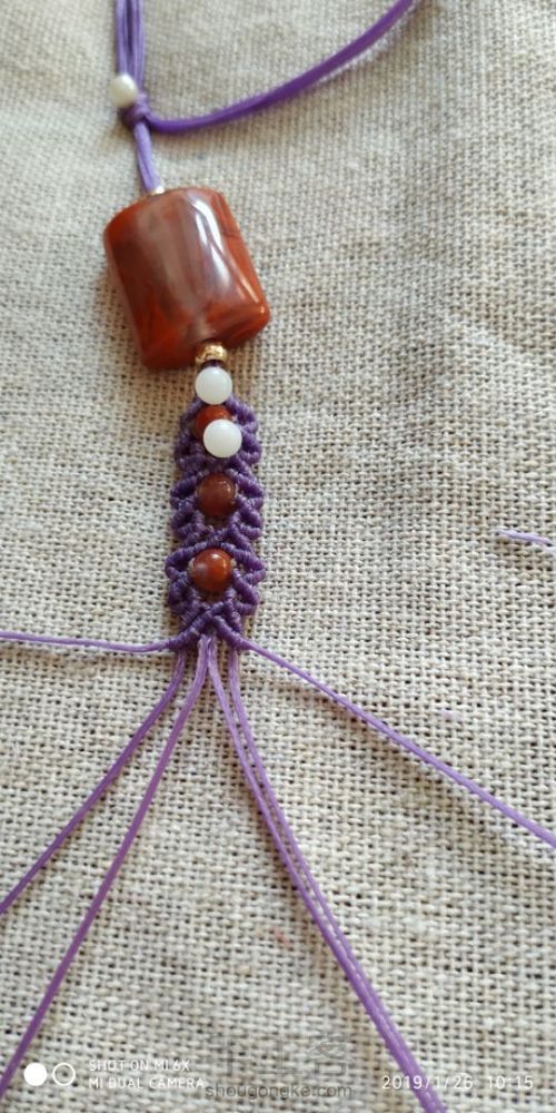 南红手链 第35步