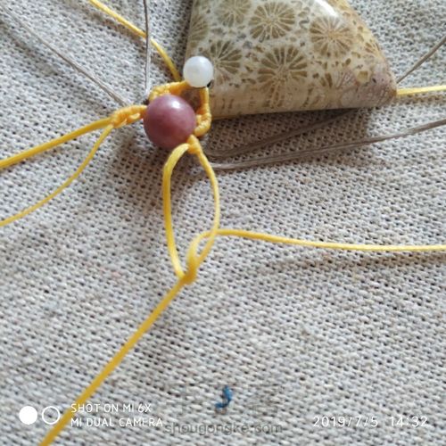 有孔扣头 第16步