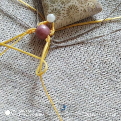 有孔扣头 第17步